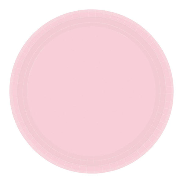 Blush Pink Plates Party Supplies NZ The Party Room