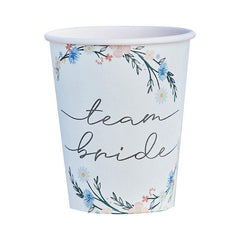 Boho Team Bride Hen Party Cups - The Party Room
