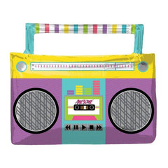 Large Boom Box Foil Balloon - The Party Room
