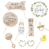 Botanical Baby Shower Photo Booth Props - The Party Room