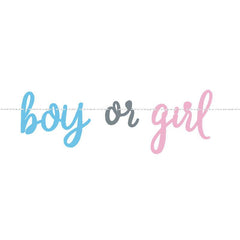 Gender Reveal Banner - The Party Room