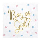 Boy or Girl Napkins - The Party Room