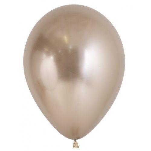 Metallic Champagne Balloons - The Party Room