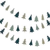 Green Christmas Tree Garland - The Party Room
