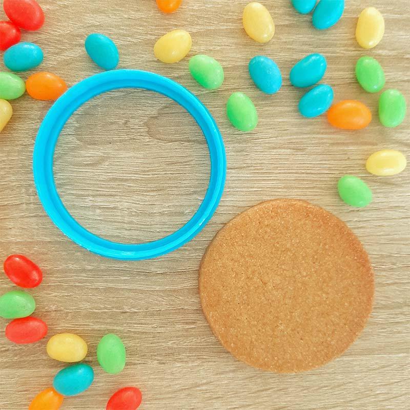 Circle Cookie & Fondant Cutter 70mm - The Party Room