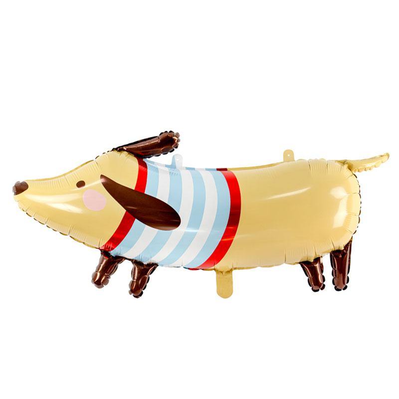 Jumbo Dachshund Sausage Dog Foil Balloon - The Party Room
