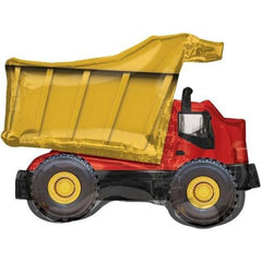 Jumbo Dump Truck Foil Balloon - The Party Room