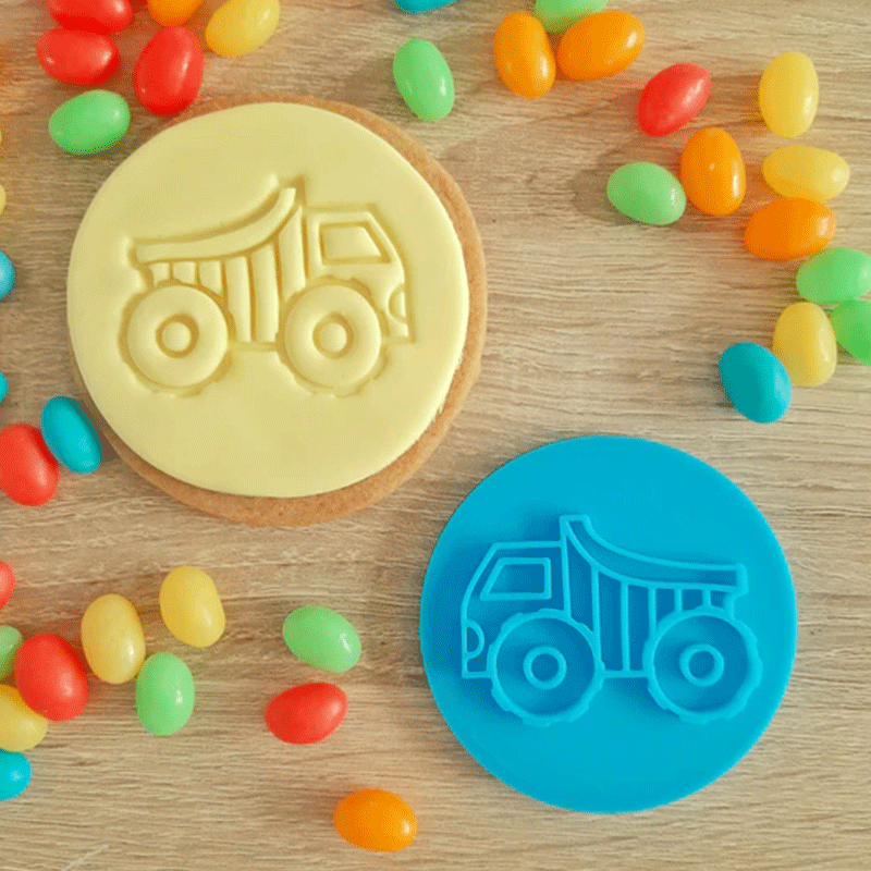 Dump Truck Fondant Stamp - The Party Room