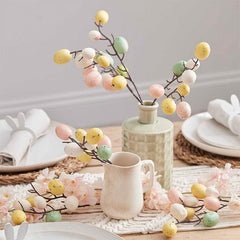 Easter Stems & Egg Decoration 5pk - The Party Room