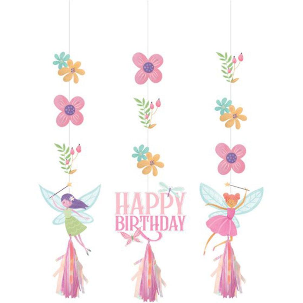 Fairy Forest Hanging Decorations & Tassels - The Party Room