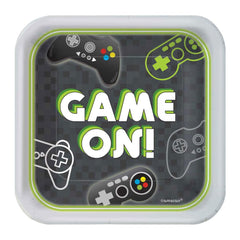 Level Up Gaming Plates 8pk - The Party Room
