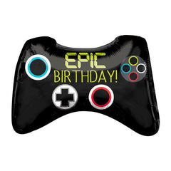 Large Game Controller Foil Balloon - The Party Room