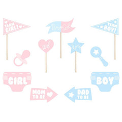 Gender Reveal Photo Props - The Party Room