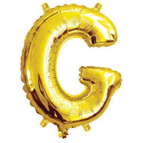 Gold Foil Letter Balloons - G - The Party Room