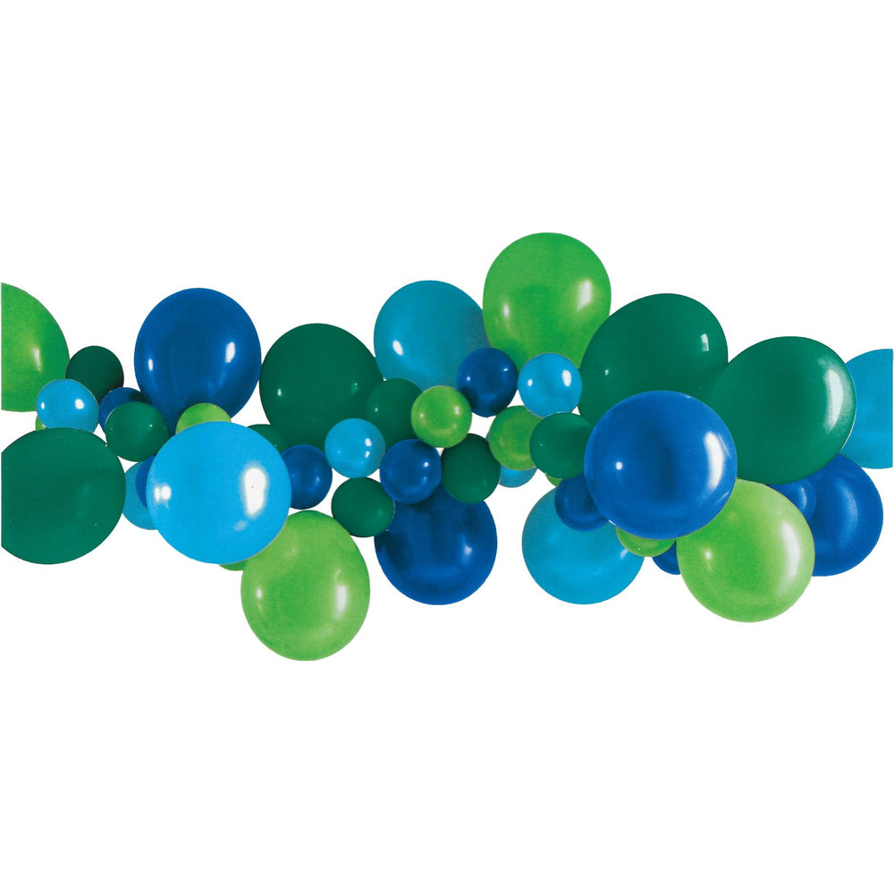 Balloon Garland Kit | Blue & Green - The Party Room