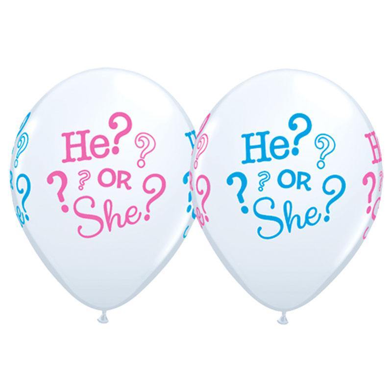 He or She? Balloons - The Party Room