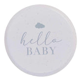 Hello Baby Neutral Baby Shower Plates 8pk - The Party Room