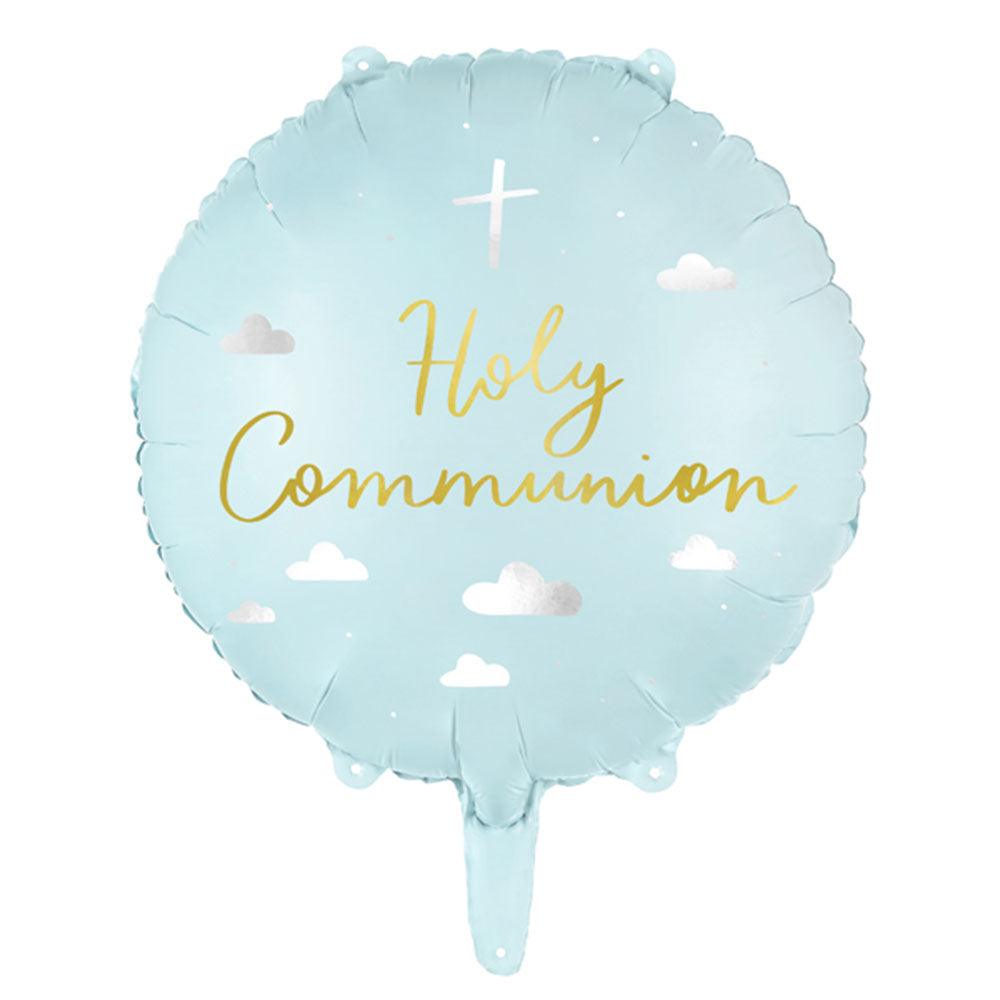 Holy Communion Round Foil Balloon - The Party Room