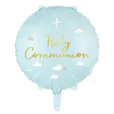 Holy Communion Round Foil Balloon - The Party Room