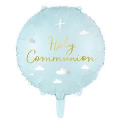 Holy Communion Round Foil Balloon - The Party Room