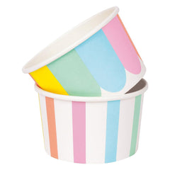 Pastel Ice Cream Cups 8pk - The Party Room