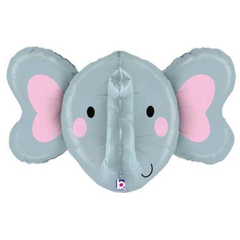 Jumbo Elephant Foil Balloon - The Party Room
