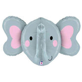 Jumbo Elephant Foil Balloon - The Party Room