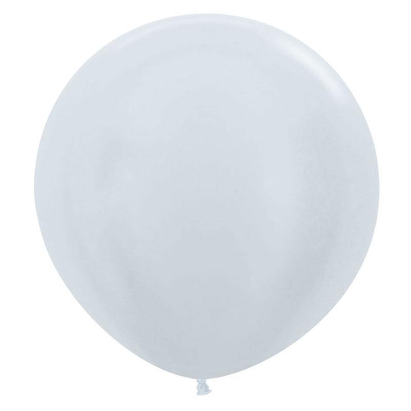 Jumbo 90cm Satin Pearl Balloons - The Party Room