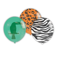 Jungle Balloons (10 Pack) - The Party Room