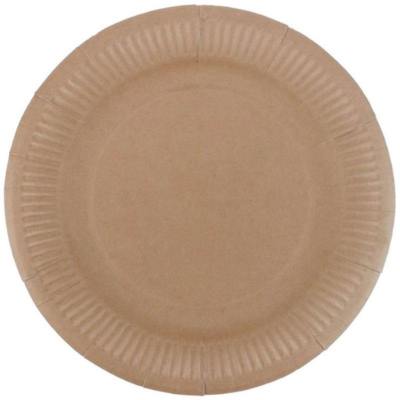 Large Kraft Plates - The Party Room