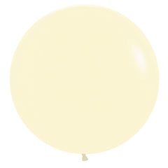 Large 60cm Pastel Yellow Balloon - The Party Room