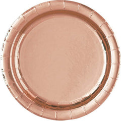 Rose Gold Large Plates - The Party Room