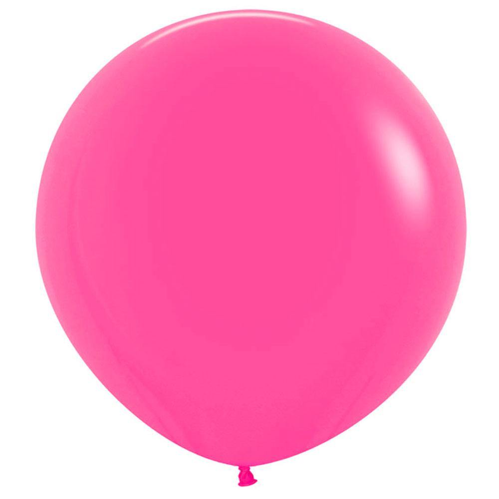 Large 60cm Fuchsia Balloons - The Party Room