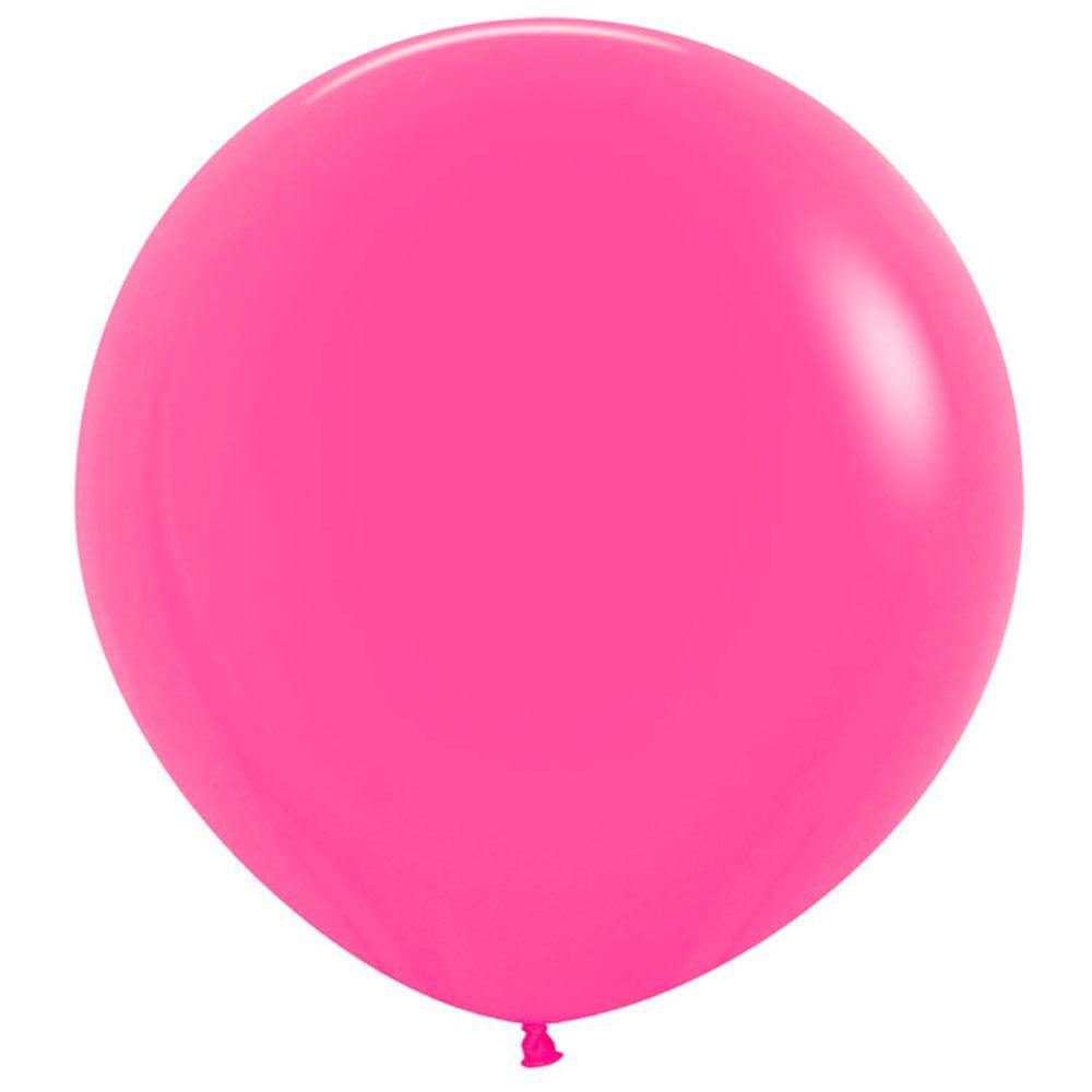Large 90cm Fuchsia Balloons - The Party Room