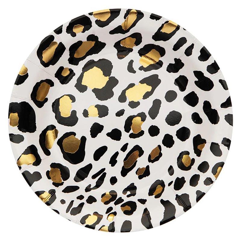 Leopard Plates 8pk - The Party Room