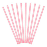 Light Pink Straws 10pk - The Party Room