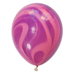Pink & Violet SuperAgate Balloons - The Party Room