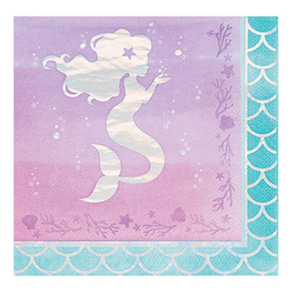 Mermaid Napkins - The Party Room