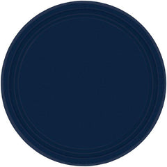Large Navy Plates (20 Pack) - The Party Room