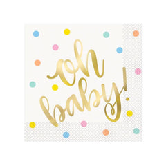 Oh Baby Napkins - The Party Room