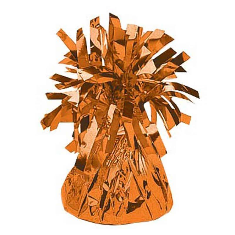 Orange Balloon Weight - The Party Room