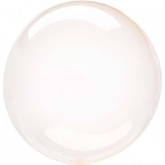 Orange Crystal Clearz Balloons - The Party Room