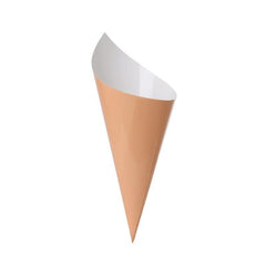 Pastel Peach Cones - The Party Room