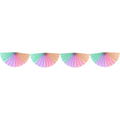 Pastel Pinks Fan Garland - The Party Room