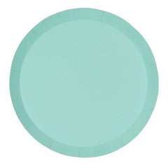 Pastel Mint Green Large Plates (10 Pack) - The Party Room