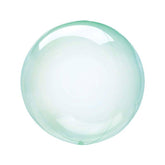 Green Petite Crystal Clearz Balloons - The Party Room