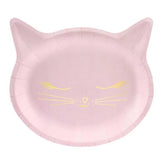 Pink Cat Plates - The Party Room