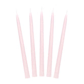 Light Pink Taper Dinner Candles 10pk - The Party Room