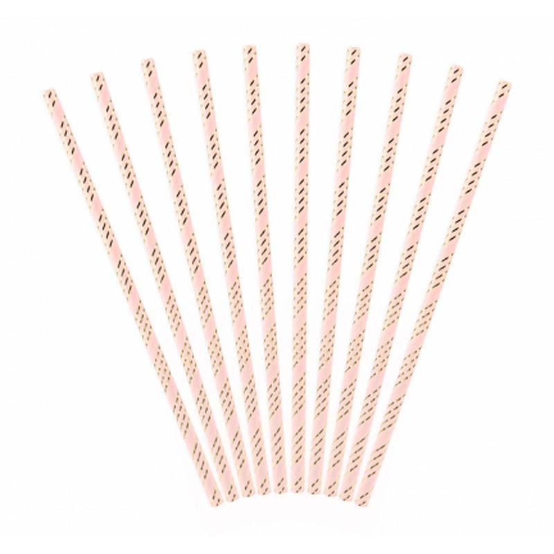 Light Pink Straws - The Party Room