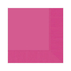 Bright Pink Napkins (20 Pack) - The Party Room